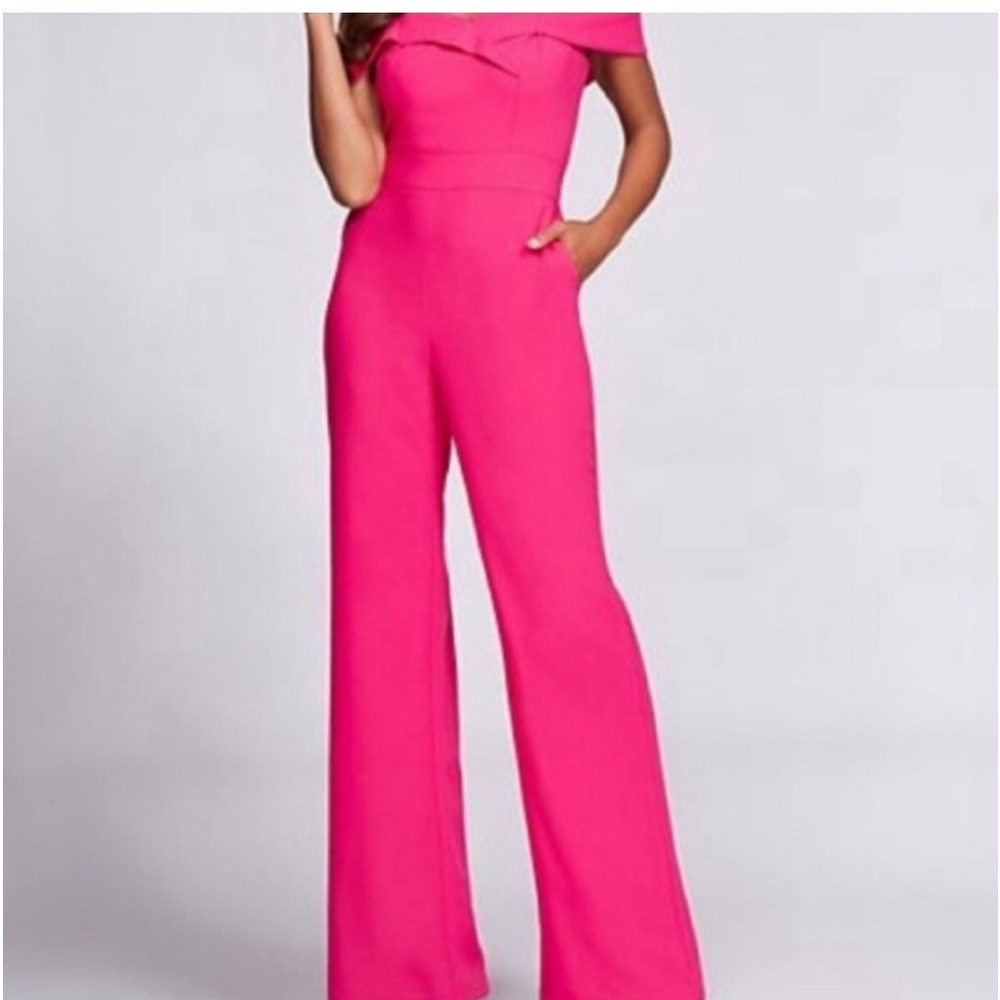 Women’s Pink Pants Jumpsuit
